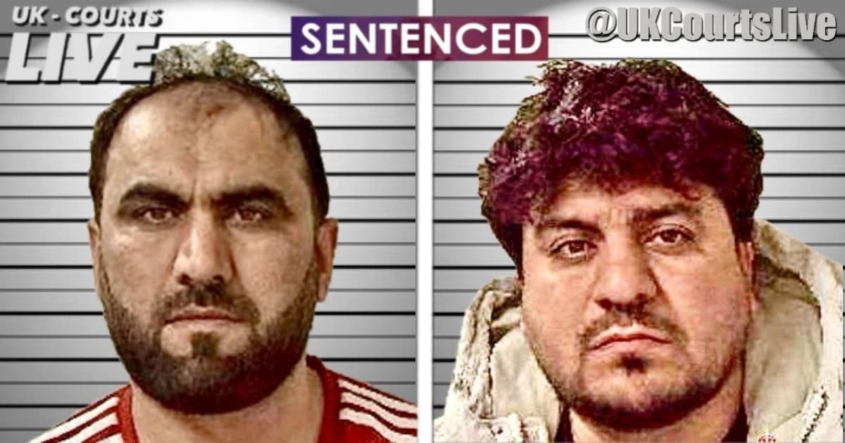 Professional Video Production News thumbnail featuring two Afghan axe attackers jailed for attempted murder