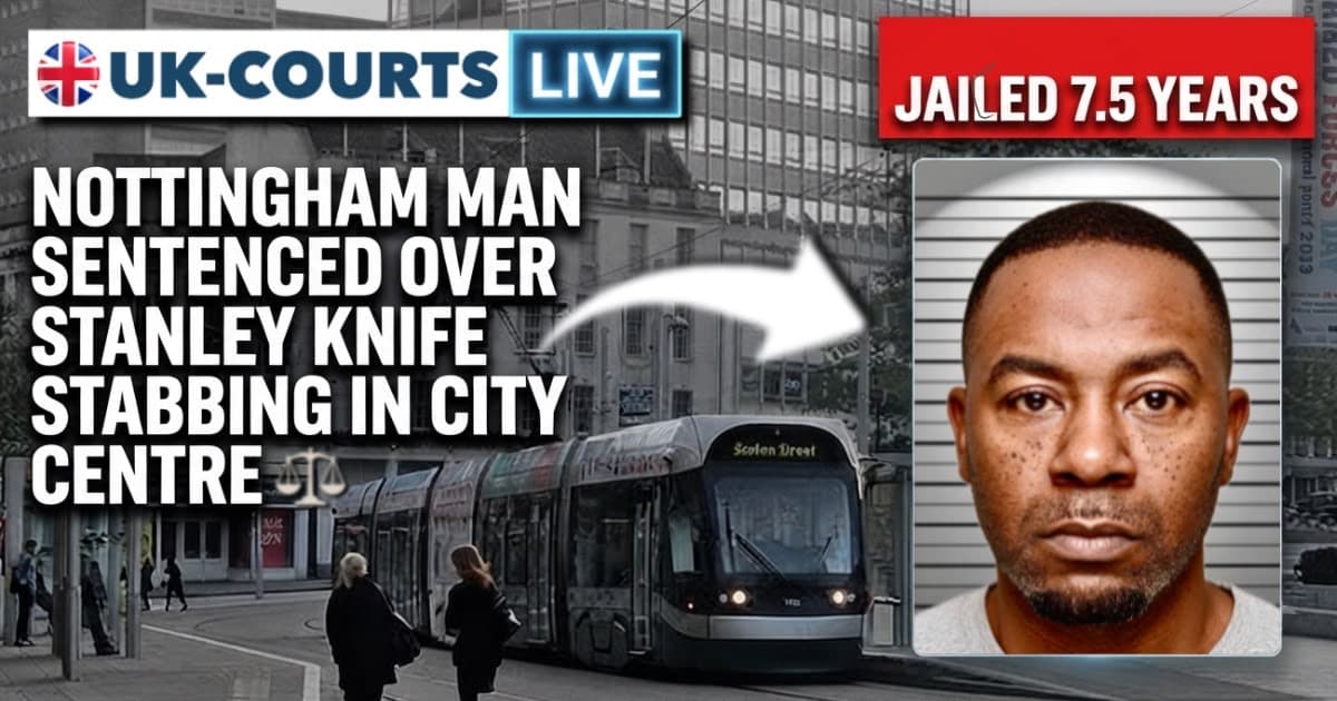 Image of Shaki Robinson, jailed for Nottingham knife attack