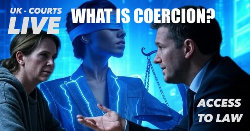 Professional thumbnail showing a solicitor discussing with a client.