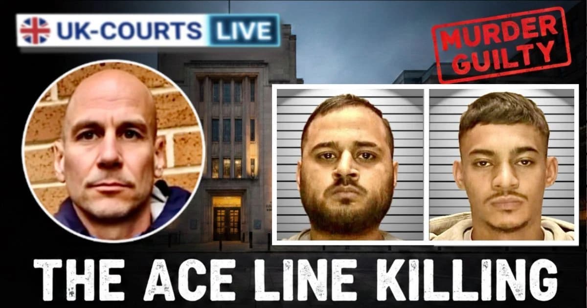 Professional Video Production News thumbnail featuring killers and victim
