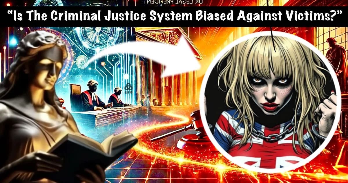 Image symbolising justice and victims