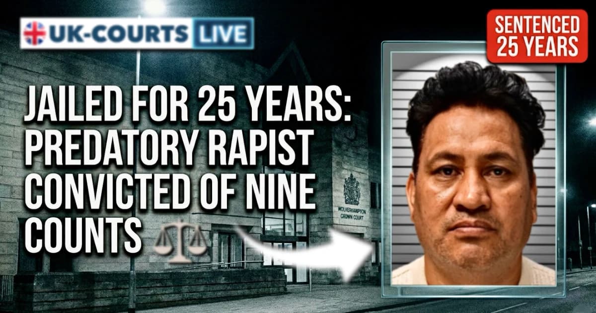 Image of jailed Birmingham Rapist Juma Ahmadi