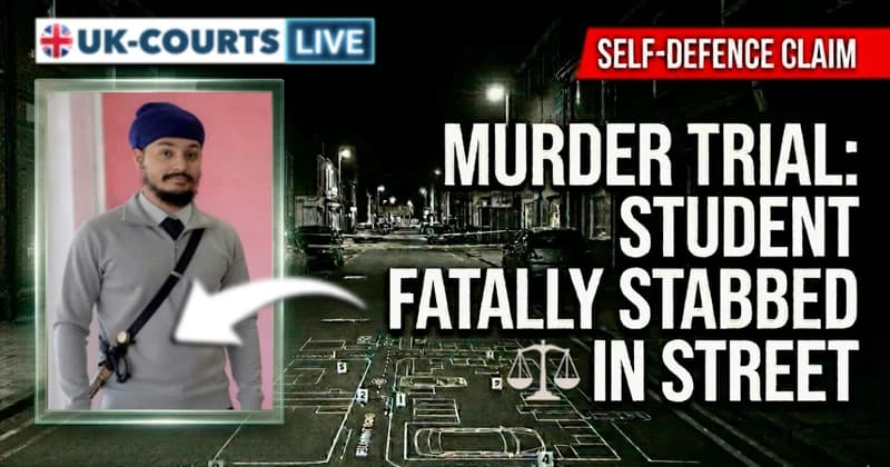 Image of accused knife murderer Vickrum Digwa,
