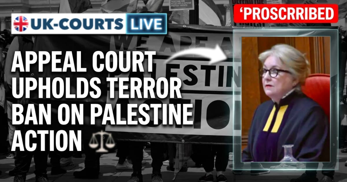 Image of Palestine Action Judge Baroness Carr