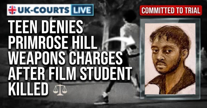 Image of alleged Knifeman Khalid Abdulqadir at Primrose Hill