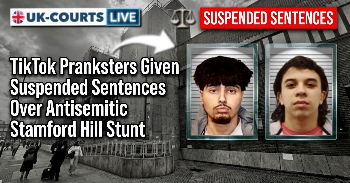 Image of convicted antisemitic TikTok Pranksters Adam Bedoui and Abdelkader Amir Bousloub