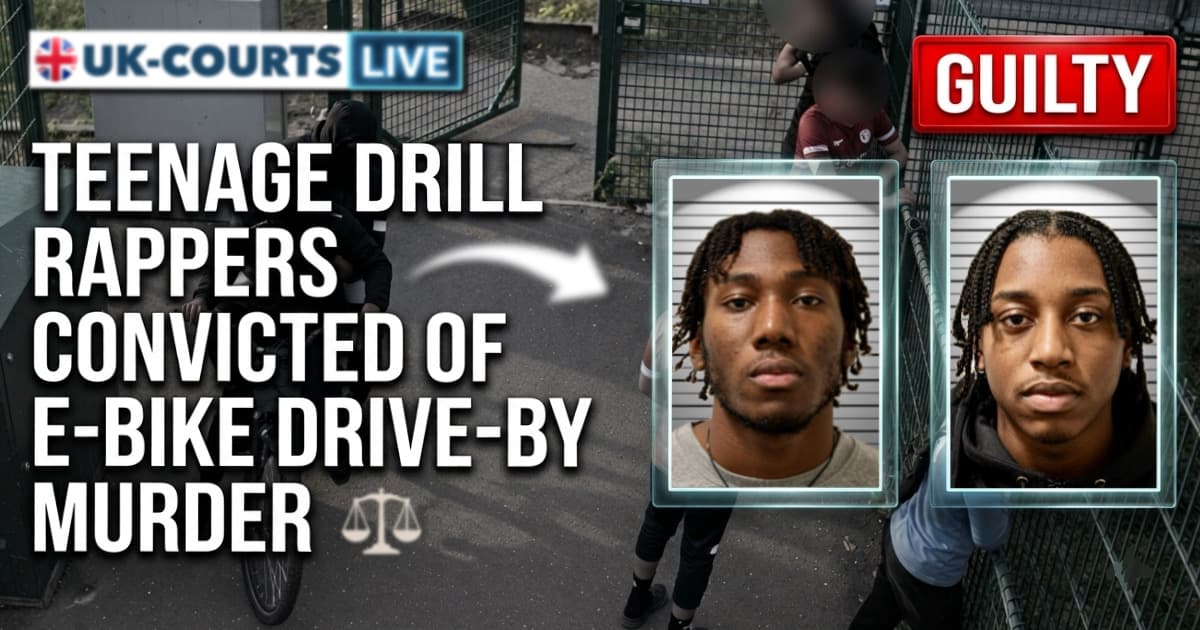 Image of convicted drill rap murderers: EMMANUEL POPOOLA and TAYVON ETEFIA