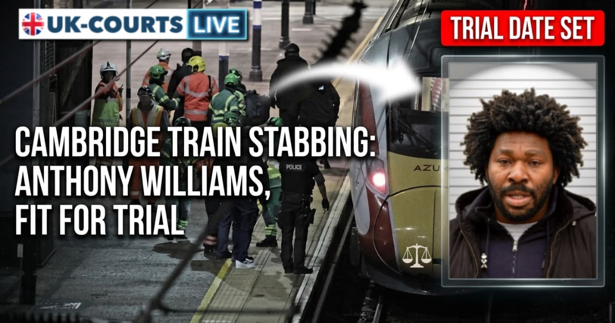 Image of Cambridge Knifeman Anthony Williams