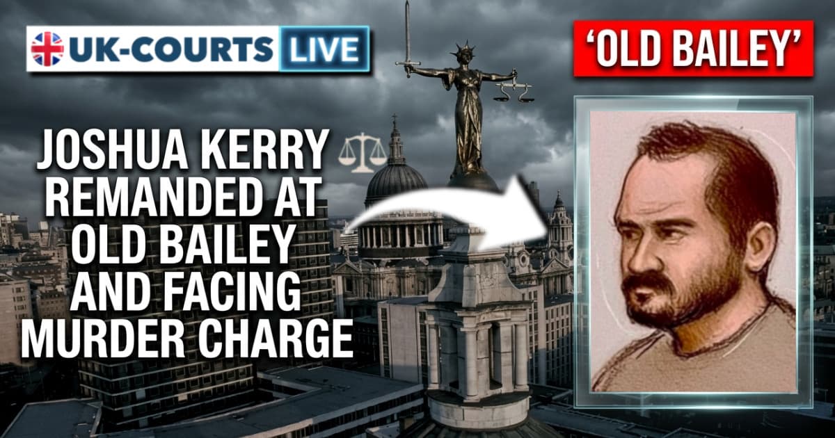Image of charged and remanded Ann Widdcombe Murderer Hoshua Kerry