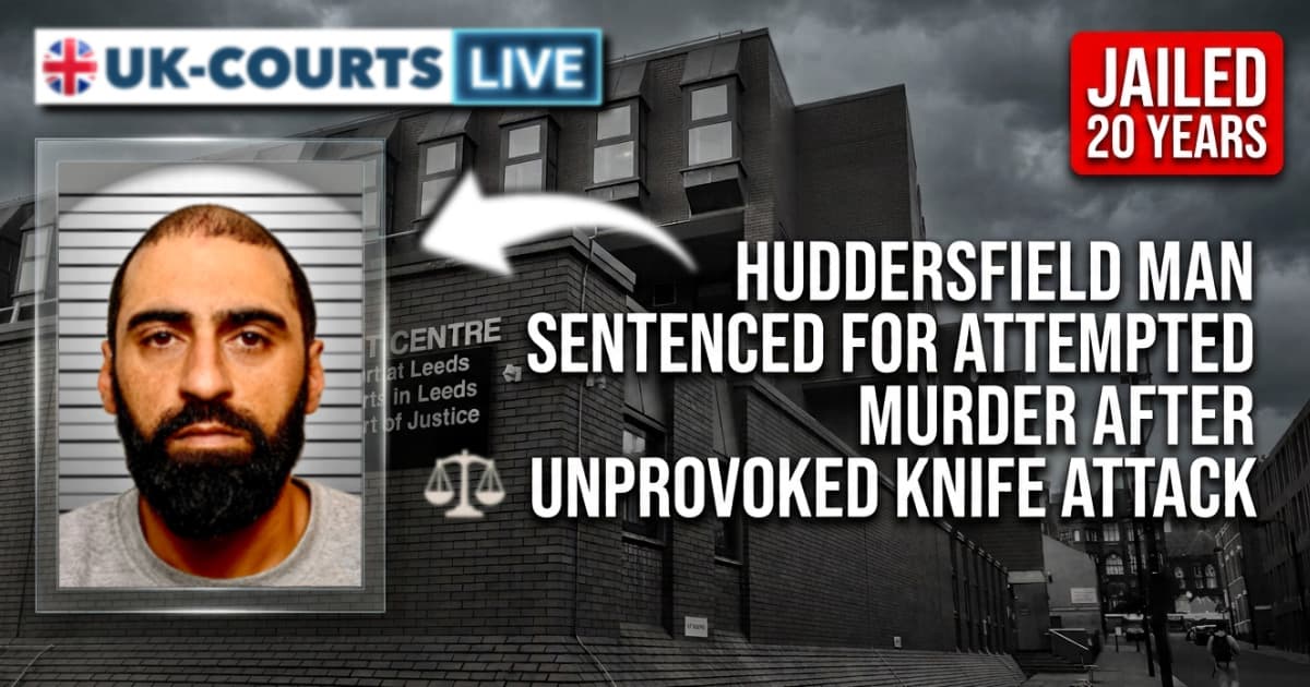 Image of convicted and sentenced Knifeman Sarmad Khawaja