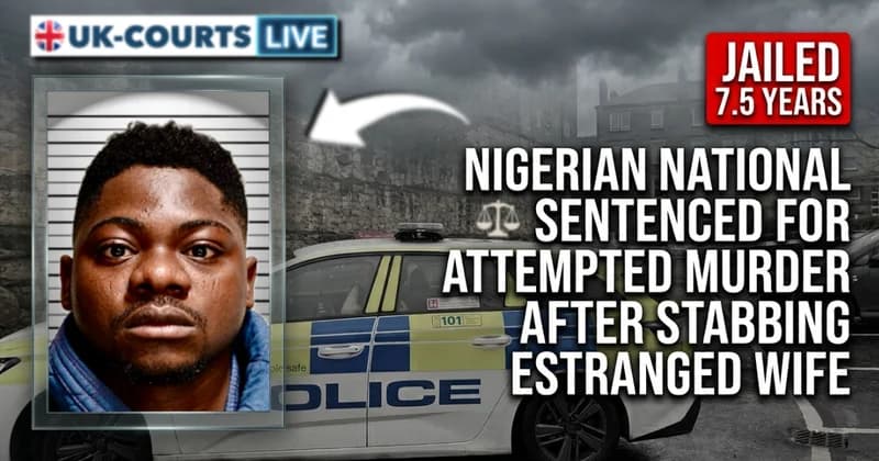 Image of Jailed violent Nigerian knife attacker Osarenkhoe Atutie
