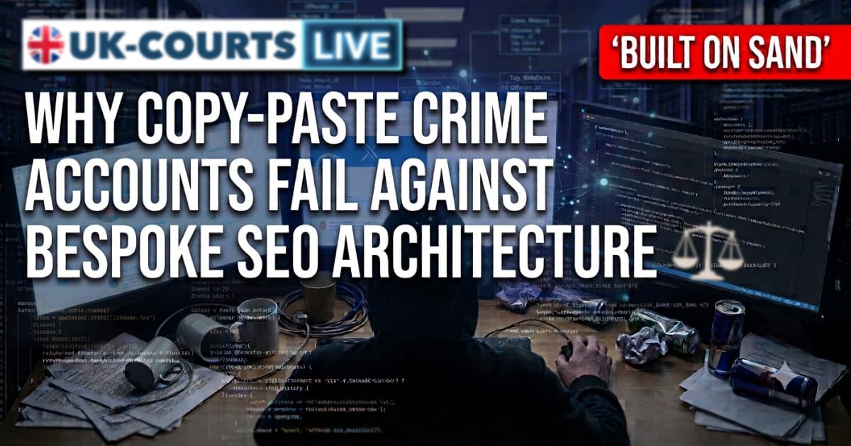 Image depicting why cut & paste crime accounts are useless
