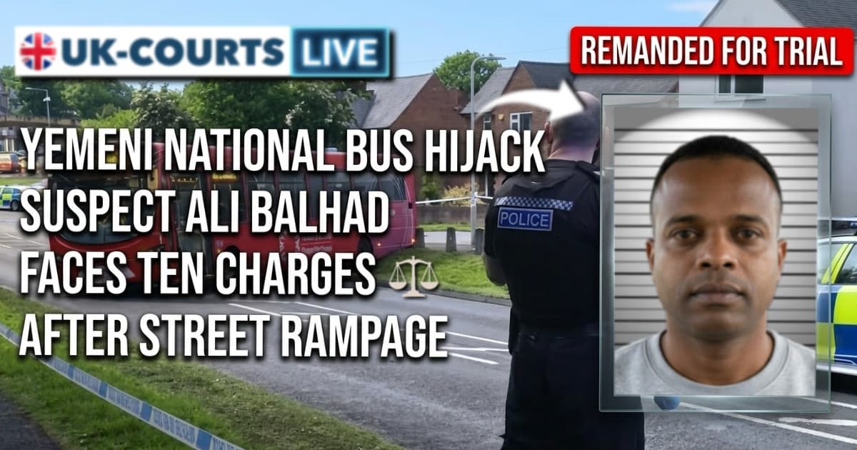 Image of bus theft hijacker Ali Balhad