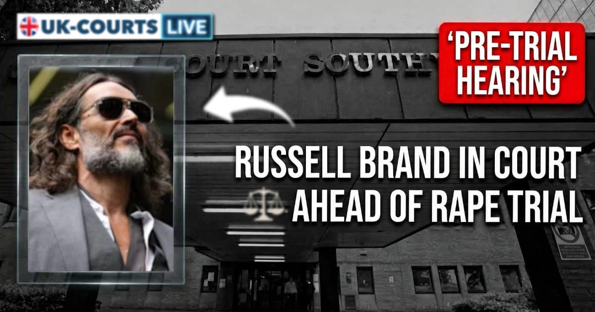 Image of accused rapist Russell Brand