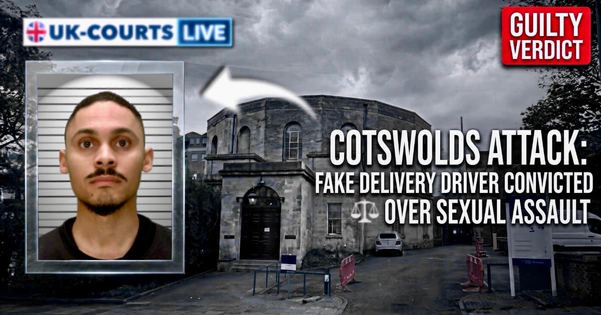 Image of Covicted sexual pervert fake delivery driver Kane Landell