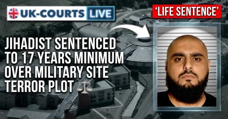 Image of convicted jihadist terror plotter Mohammad Bashir