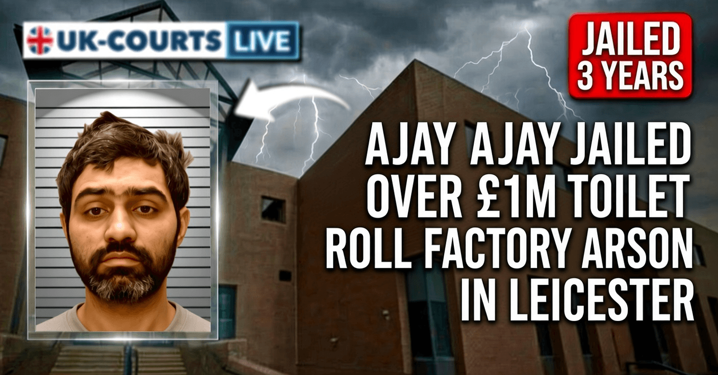 Ajay Ajay, jailed for Leicester arson