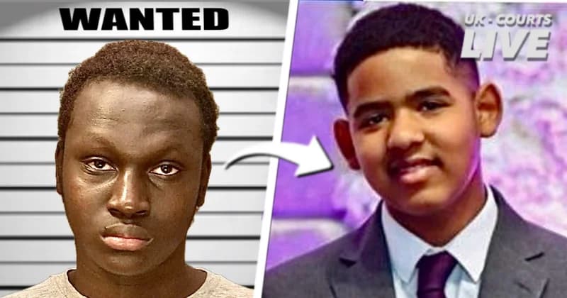 Wanted for murder poster showing 17-years-old - oumar traore