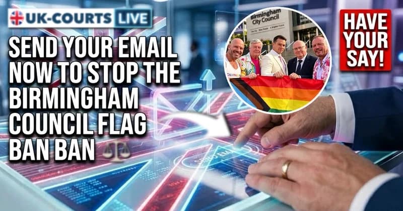 Birmingham Five in campaign to stop flag injunction