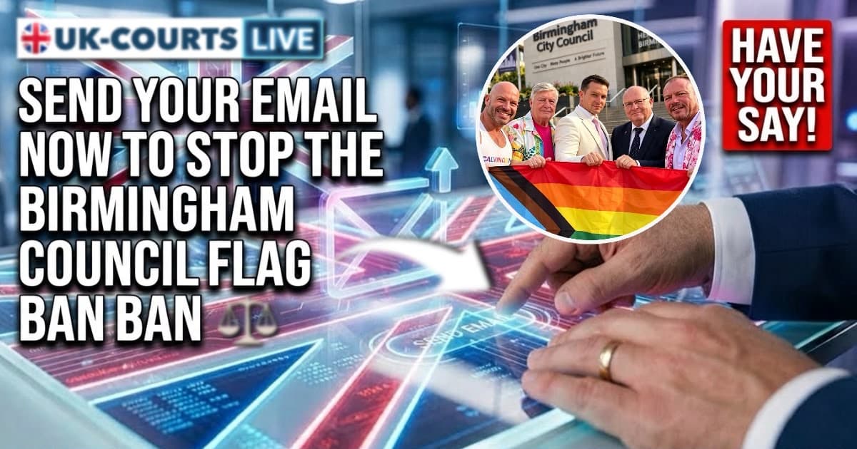 Birmingham Five in campaign to stop flag injunction