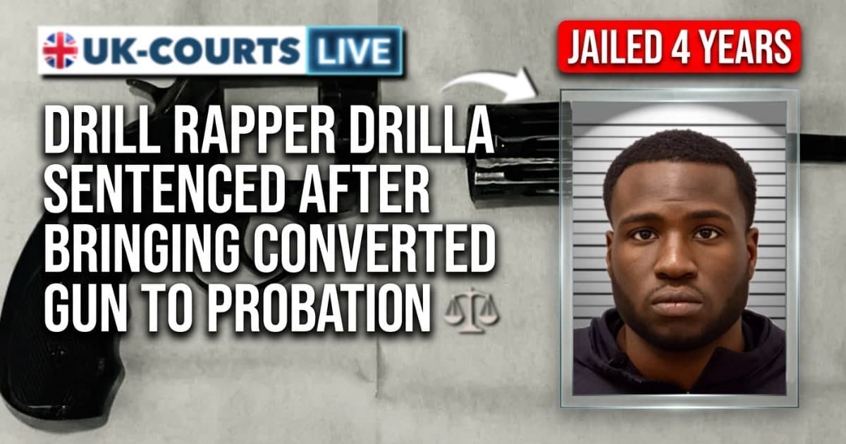 Jailed rapper Drilla aka Noble Nwokocha