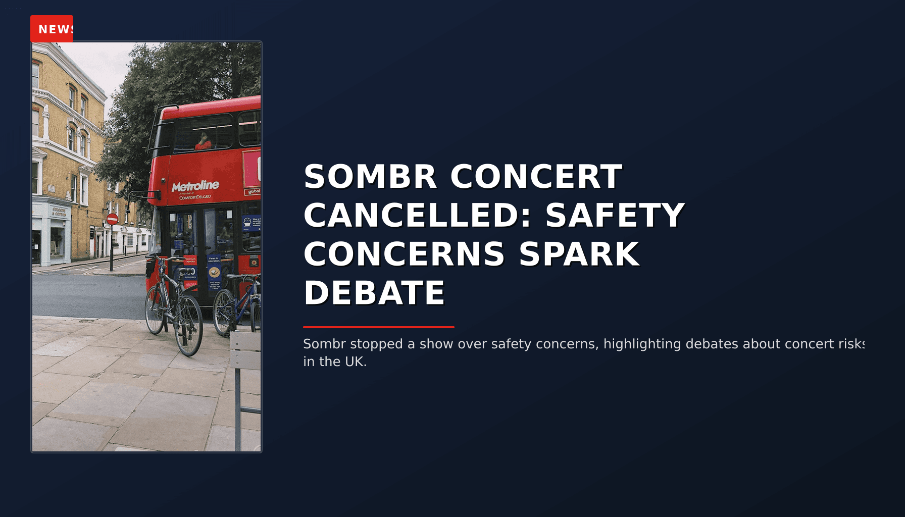 NEWS: SOMBR CONCERT CANCELLED: SAFETY CONCERNS SPARK DEBATE — VPNews