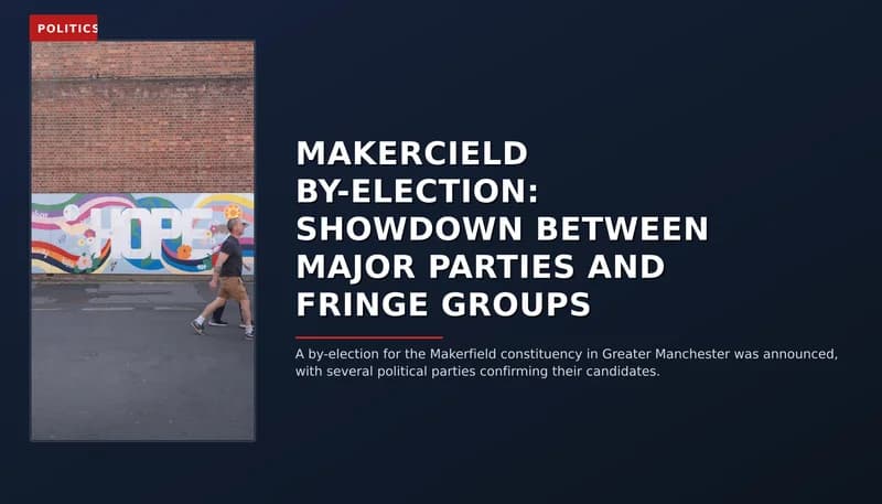 POLITICS: MAKERCIELD BY-ELECTION: SHOWDOWN BETWEEN MAJOR PARTIES AND FRINGE GROUPS — VPNews
