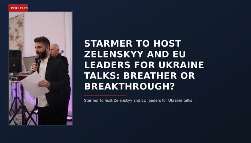 POLITICS: STARMER TO HOST ZELENSKYY AND EU LEADERS FOR UKRAINE TALKS: BREATHER OR BREAKTHROUGH? — VPNews