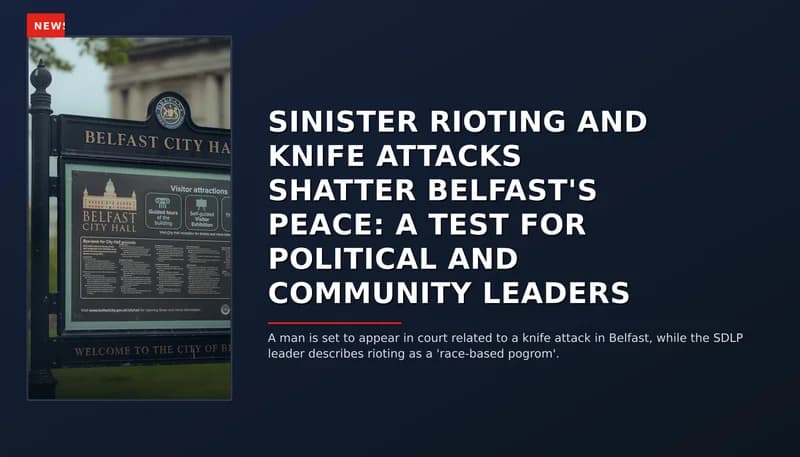 NEWS: SINISTER RIOTING AND KNIFE ATTACKS SHATTER BELFAST'S PEACE: A TEST FOR POLITICAL AND COMMU — VPNews