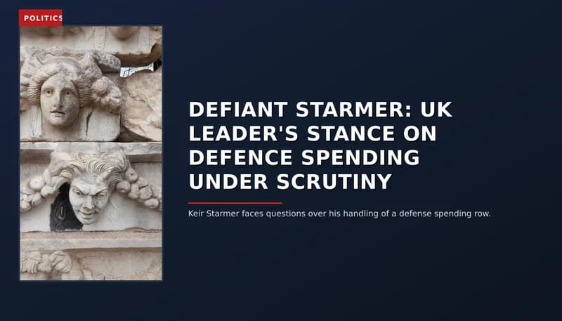 POLITICS: DEFIANT STARMER: UK LEADER'S STANCE ON DEFENCE SPENDING UNDER SCRUTINY — VPNews