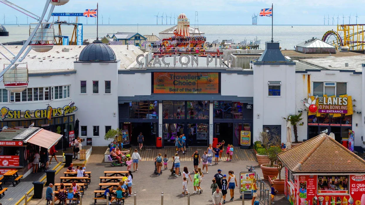 Image depicting Clacton Pier on By Election Day